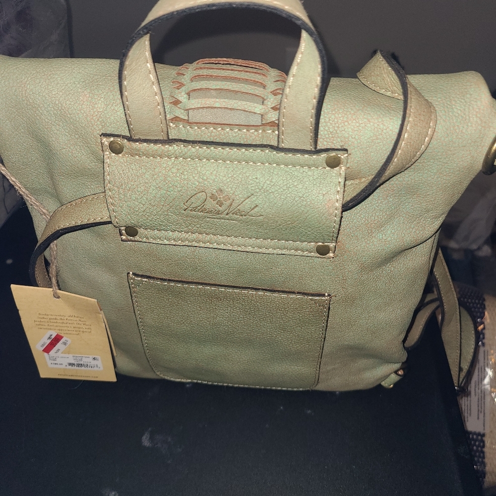 Patricia Nash DesignsLuzille Washed Denim Leather Backpack